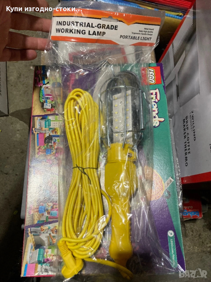 Лед работна лампа за гараж, снимка 1