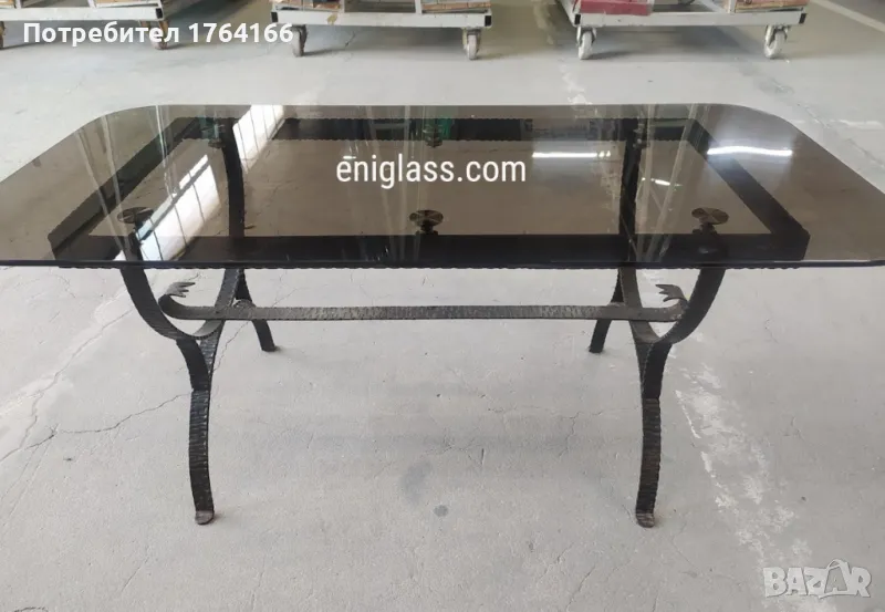 Стъклени маси и плотове попоръчка.Мебели от стъкло за дома и търговски обекти от Ени Глас ЕООД, снимка 1