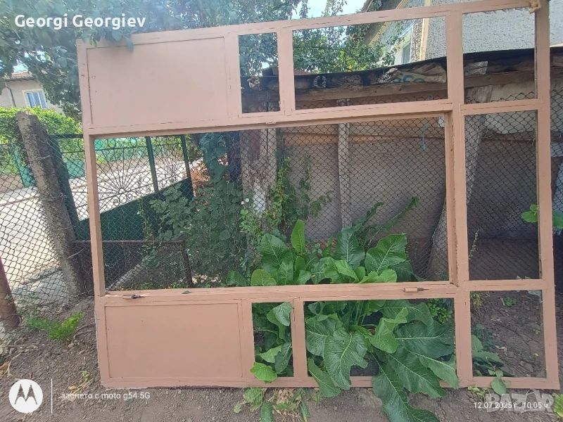 входна желязна рамка с врата , снимка 1