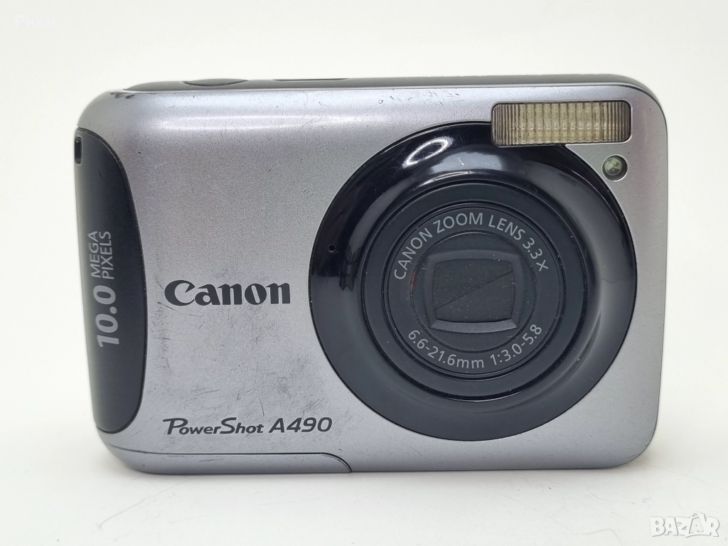 Canon PowerShot A490 10.0MP Digital Camera Silver , снимка 1