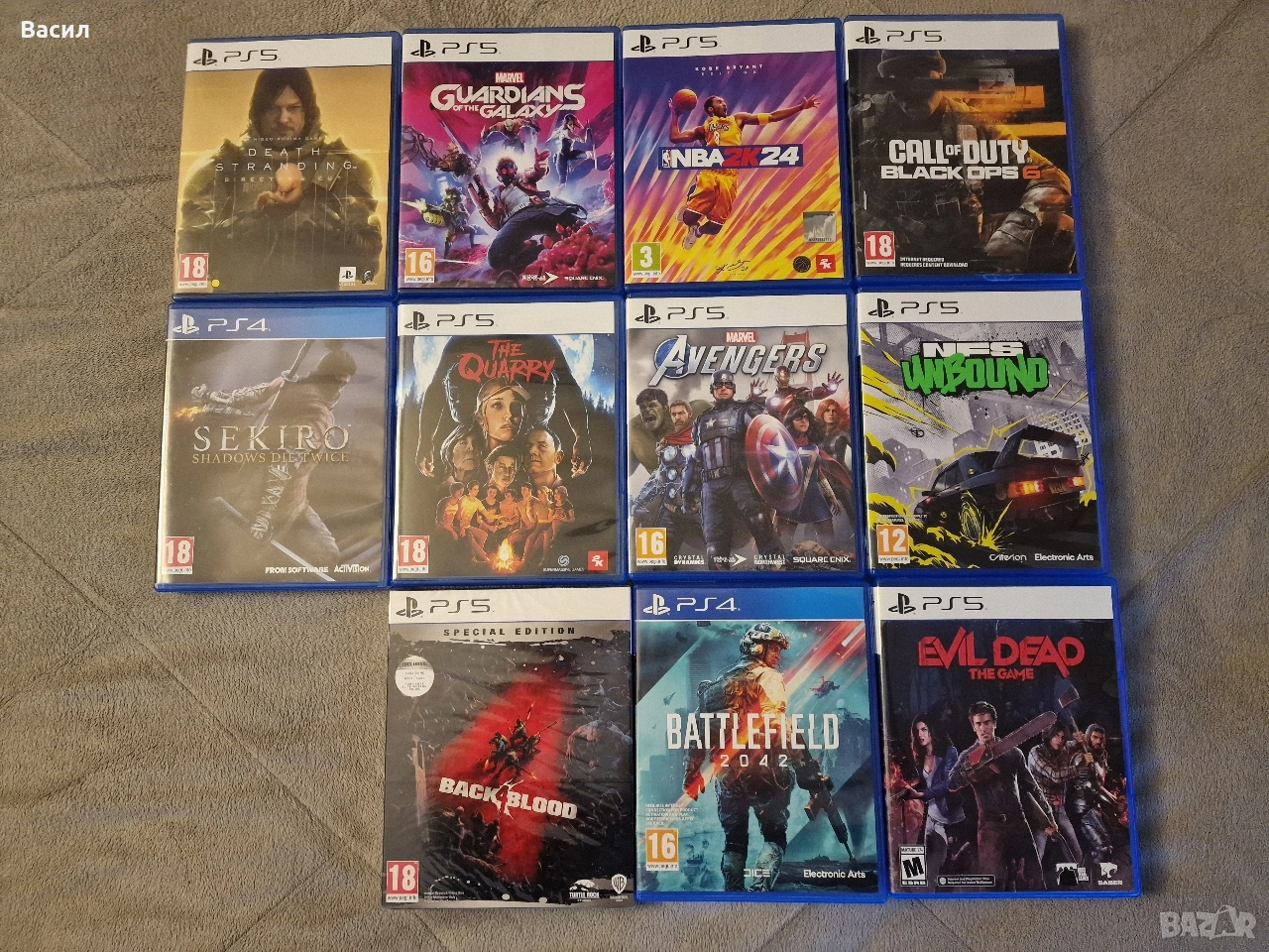 Продавам игри за PS5, PS4 и PC. , снимка 1