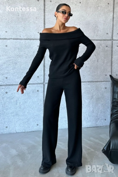 Нови черни комплекти рипс, снимка 1