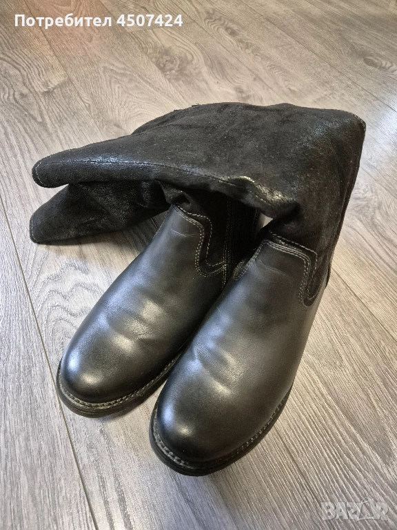 Дамски ботуши Tamaris, номер 38, естествена кожа 60 лв., снимка 1