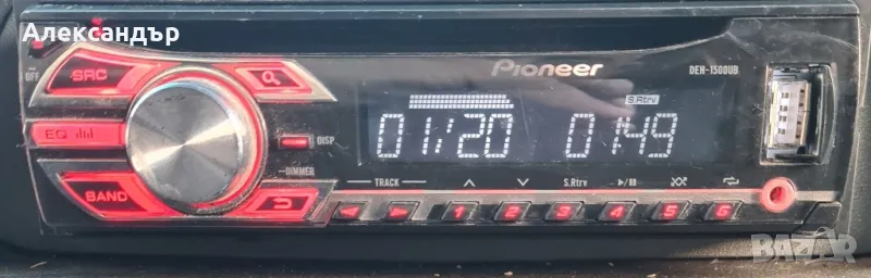 CD USB RADIO Плеър Pioneer за кола, снимка 1