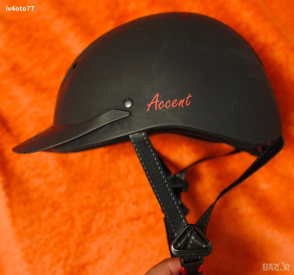 Каска за езда Knightsbridge Accent - размер M 54-56, снимка 1