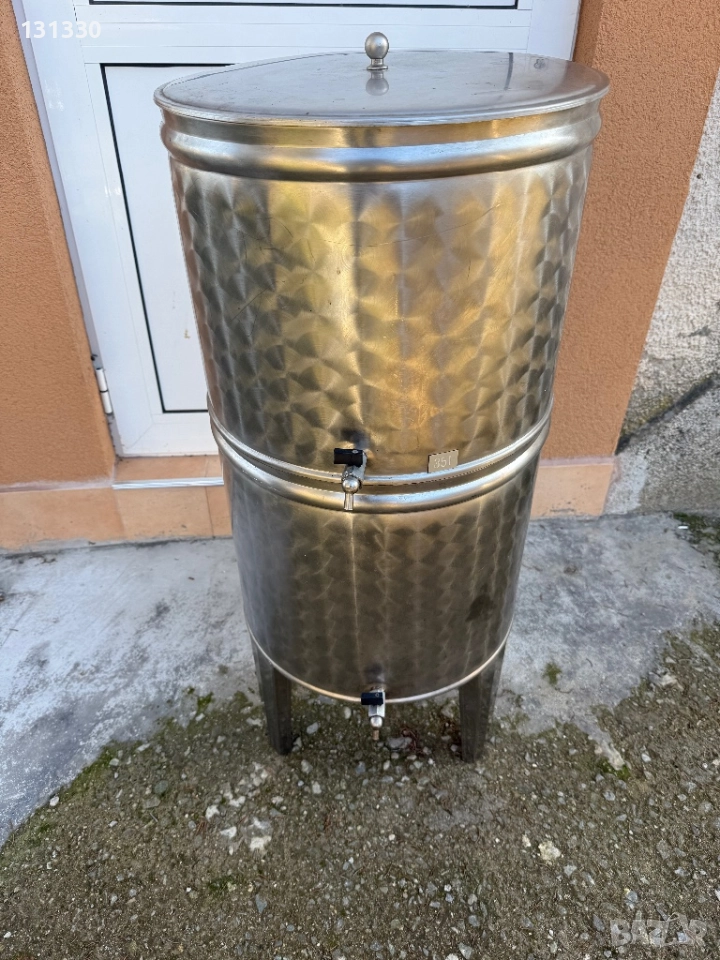 Продавам неръждаем съд за вино , снимка 1