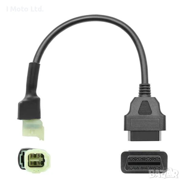 4PIN OBD Кабел за Honda Мотоциклети, снимка 1