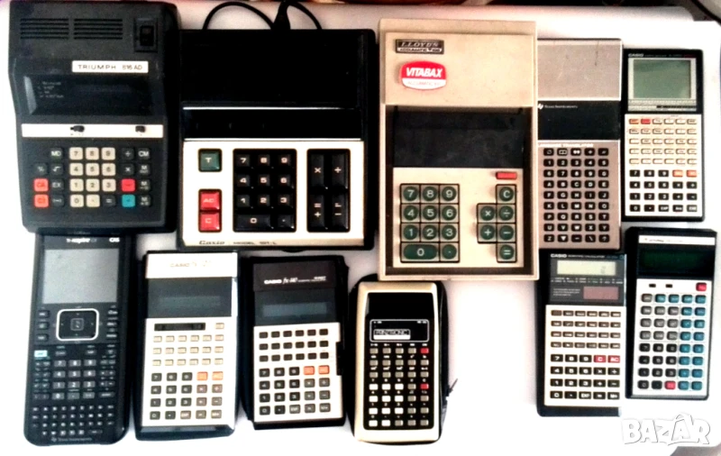 Стари елки калкулатори,диктофони и органайзери и др, снимка 1