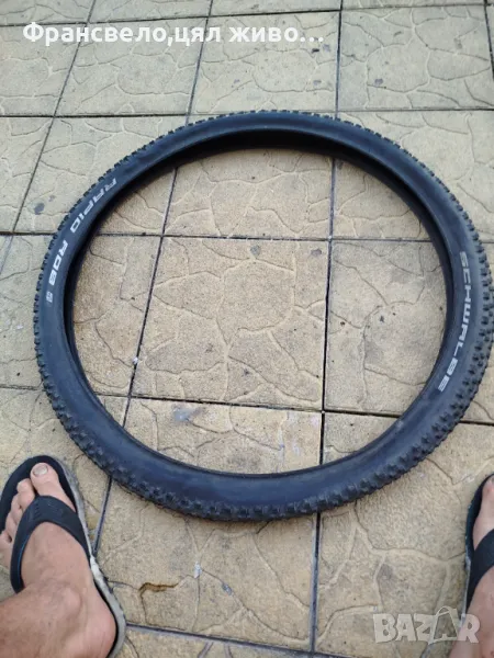 29 цола гума за велосипед колело schwalbe rapid rob , снимка 1