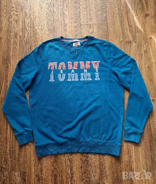 Страхотнен мъжки суитчър TOMMY HILFIGER размер 2XL , снимка 1