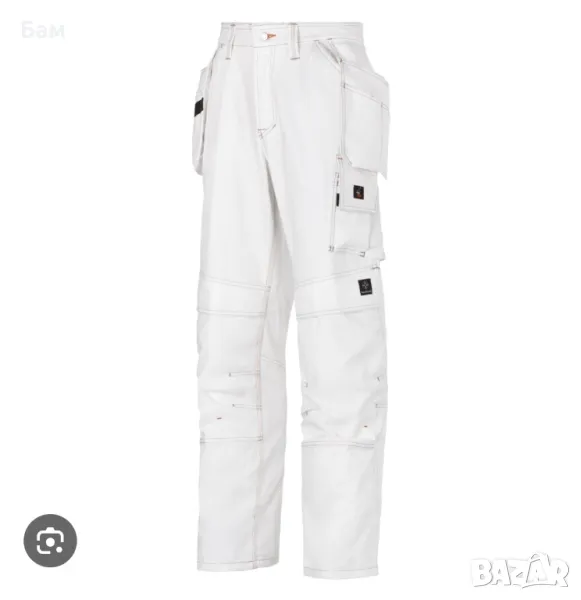 Мъжко!Snickers painters work trousers размер 100\M, снимка 1