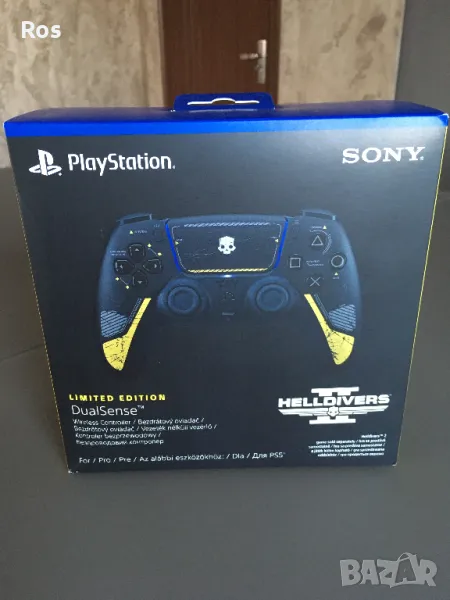 Playstation 5 DualSense -HELLDIVERS 2 Limited Edition, снимка 1