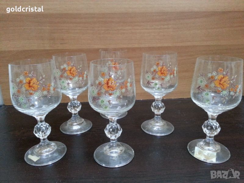 Стари кристални чаши, снимка 1