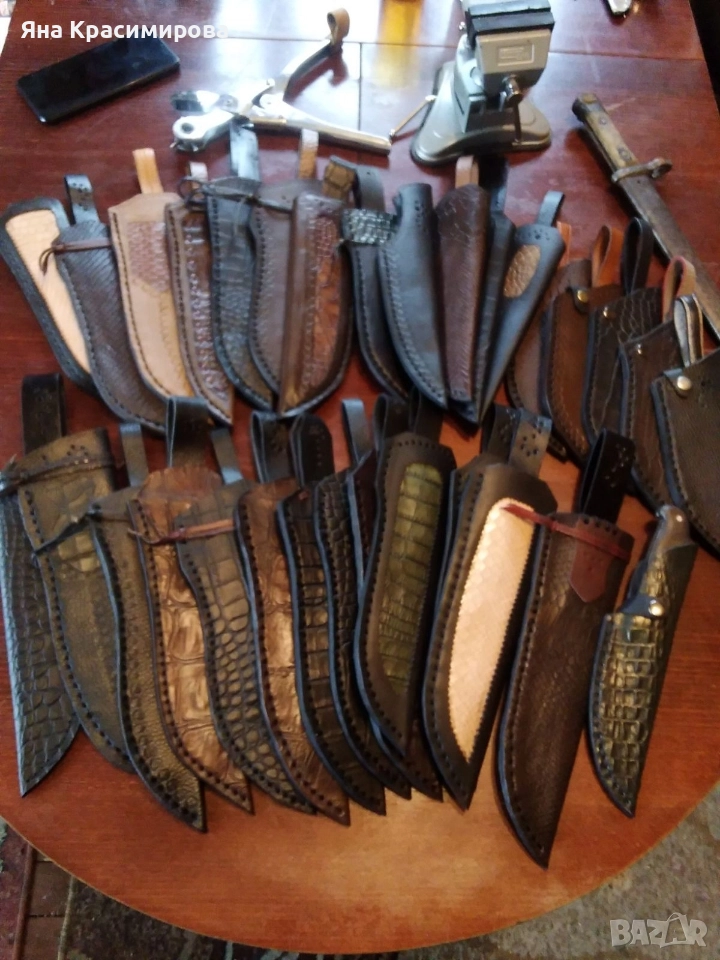 Кания от естествена кожа , снимка 1