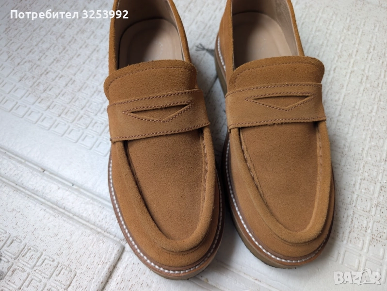 Дамски кожени Лоуфъри Cashott Copenhagen, снимка 1