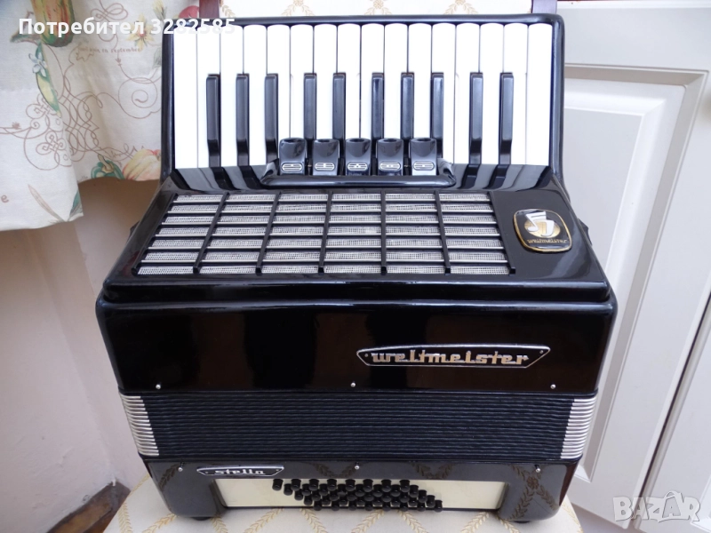 Акордеон Велтмайстер Стела 40 баса – НОВ, снимка 1