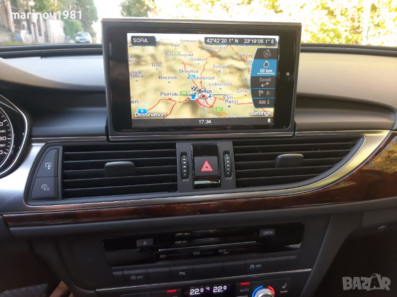 Audi 2023 MMI 3G+ HN+ Navigation Update Sat Nav Map SD Card A1/A4/A5/A6/A7/A8/Q3, снимка 1