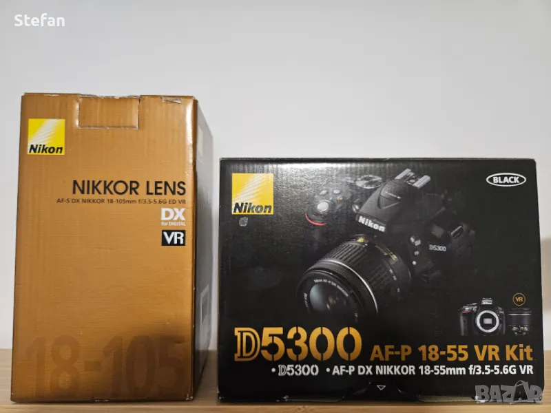 Nikon D5300 + Обектив 18-105мм, снимка 1