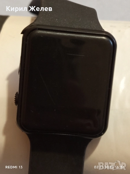 Смарт часовник не е тестван силиконова каишка 49021, снимка 1