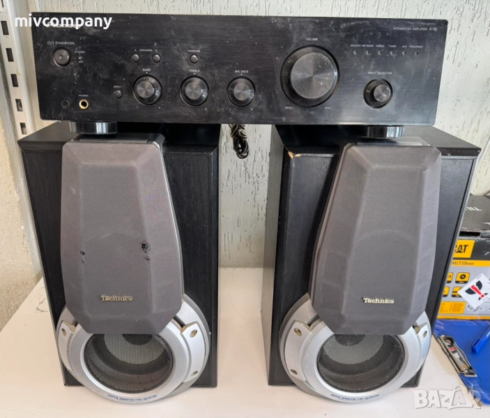 Усилвател Pioneer A-10 + Колони Technics sb-eh 560, снимка 1