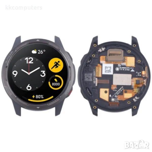 Оригинален LCD Дисплей и Тъч Скрийн с рамка за Xiaomi Watch Color 2, снимка 1