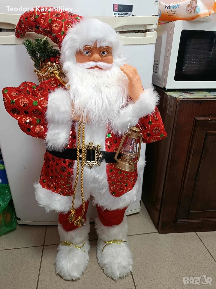 Внеси коледно вълшебство у дома – фигура на Дядо Коледа, която създава празнично настроение, снимка 1