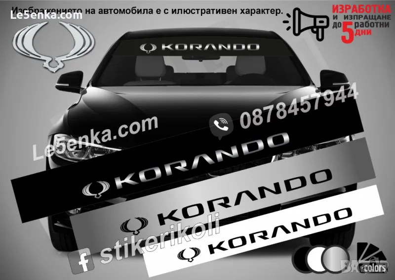 Сенник SsangYong Korando, снимка 1