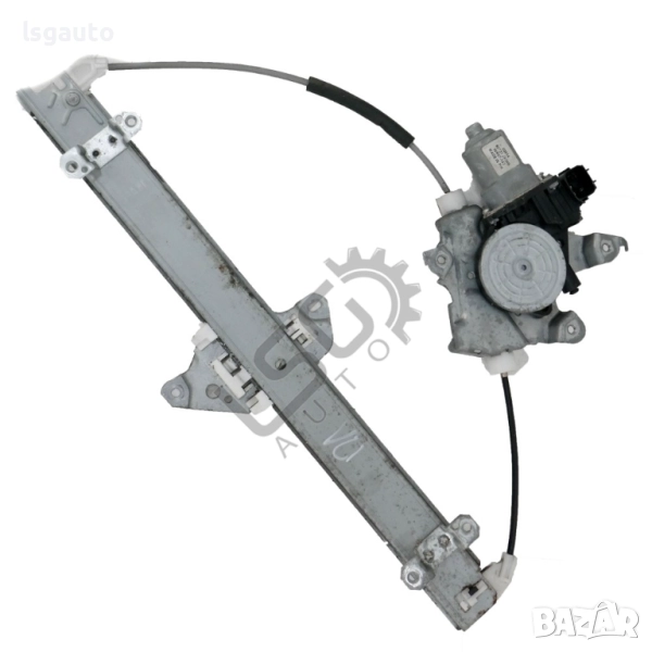 Механизъм с моторче преден ляв ел. стъклоповдигач Nissan Juke I 2010-2019 ID:150349, снимка 1