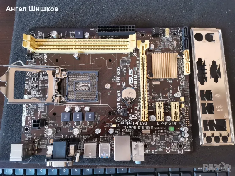 Дънна платка H81 Asus H81M-E Socket 1150, снимка 1