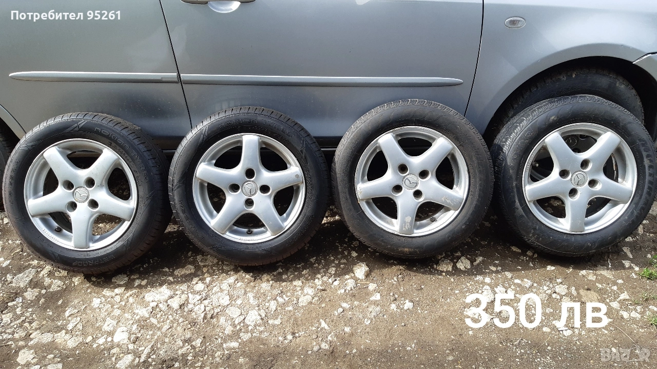 джанти 14цола със лятни гуми , снимка 1