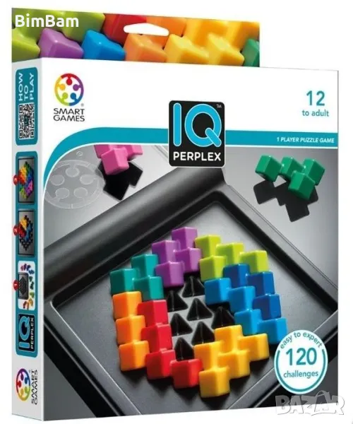 Логическа игра Smart Games IQ Perplex 120 Предизвикателства , снимка 1