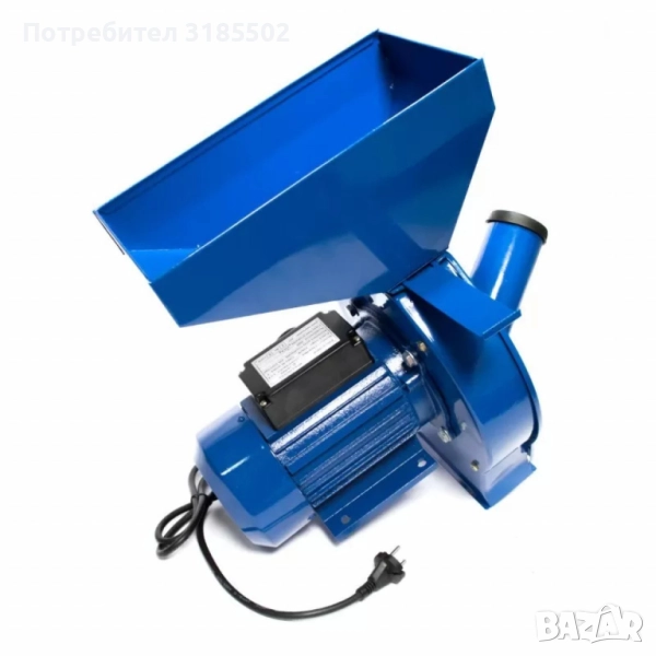 Фуражомелка - ярмомелка за фураж с 4 сита 4,2kW KraftRoyal ДКУ-4200ВТ, снимка 1