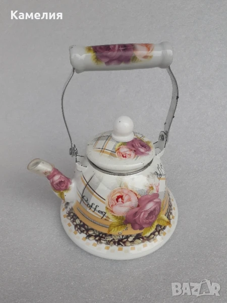 Емайлиран индукционен чайник, 1.7л

, снимка 1