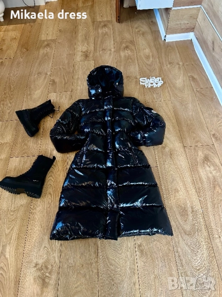 Moncler!Разкошно дълго топло зимно яке MonclerС М Л размер, снимка 1