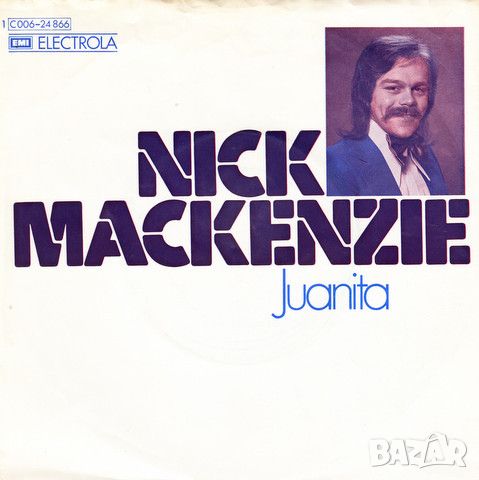 Грамофонни плочи Nick MacKenzie – Juanita 7" сингъл, снимка 1