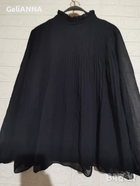 СТРАХОТНА ТУНИКА К ЕФЕКТНА ЯКА 2XL, снимка 1