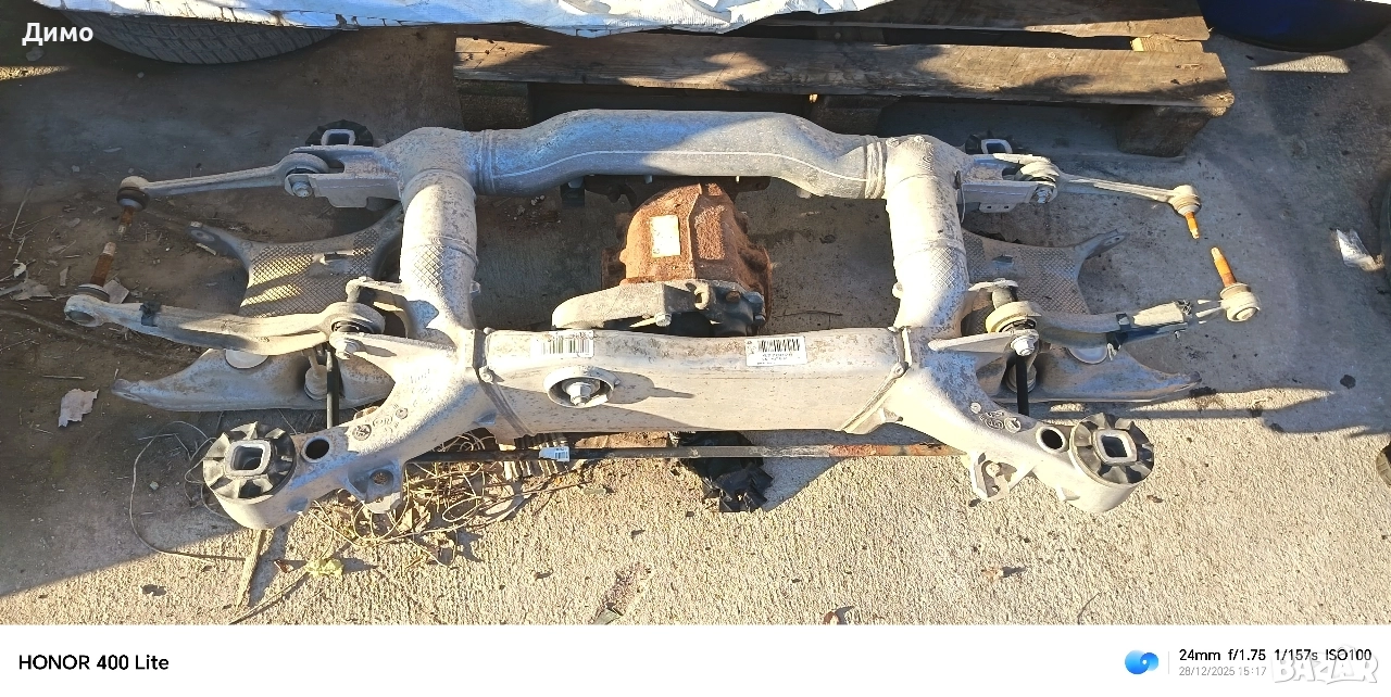 диференцял 3.23 заден мост магаре бмв е60 е61 bmw e60 e61, снимка 1