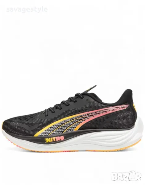 Мъжки маратонки PUMA Velocity Nitro 3 Running Shoes Black, снимка 1