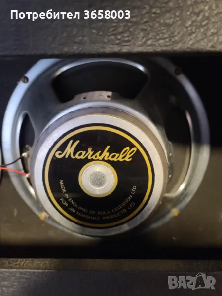 2бр 1979 Rola Celestion G12 65 в 2х12 Marshall JMP комбо кутия, снимка 1