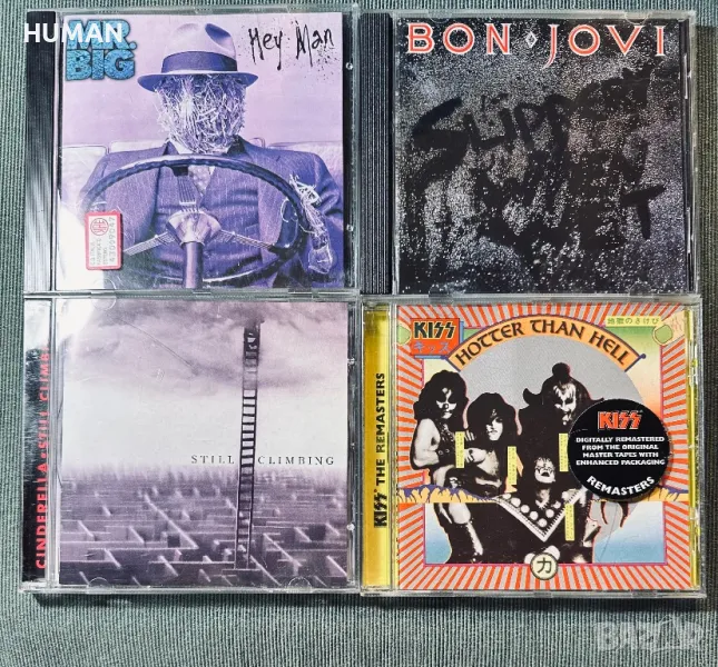 Mr.Big,Bon Jovi,Cinderella,Kiss, снимка 1