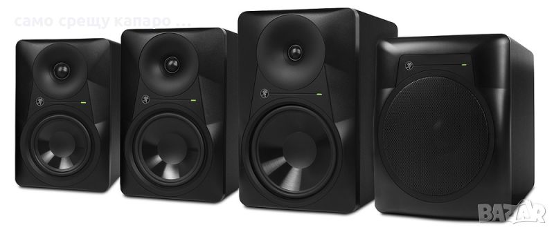 Mackie MR824 X2   plus Mackie MRS10 STUDIO MONITORS, снимка 1