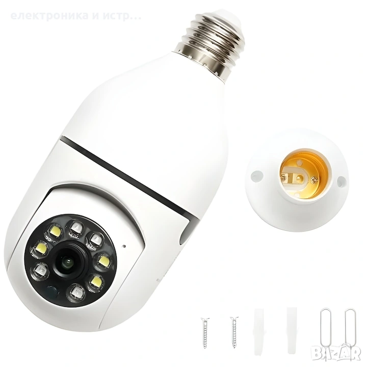 Камера вид крушка за видеонаблюдение , снимка 1