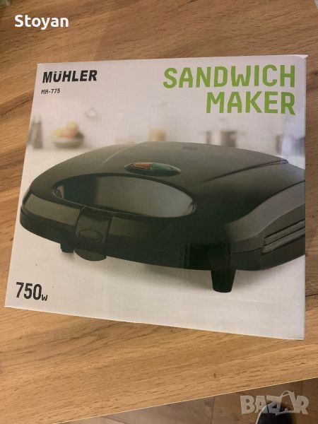 Уред за сандвичи Muhler MH-775, грил плоча, снимка 1