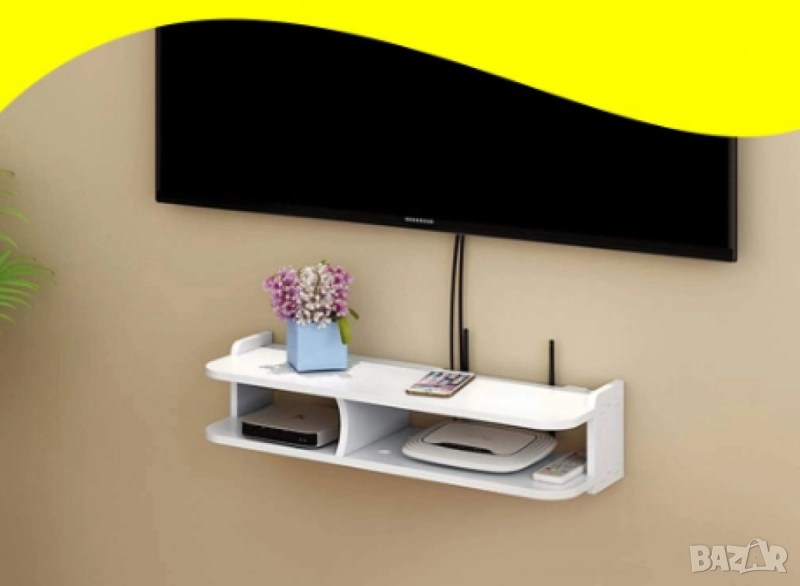 Стенен органайзер GREATON – за Wi-Fi рутер, дистанционно управление и други аксесоари, снимка 1