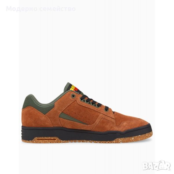 Дамски маратонки puma x butter goods slipstream lo suede shoes brown, снимка 1