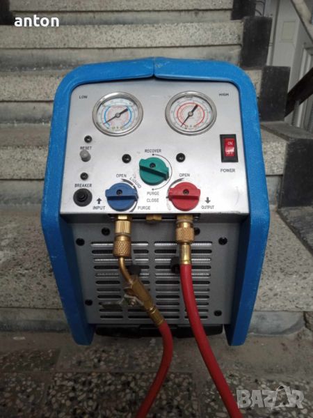 Машина за възстановяване на хладилен агент, 1 к.с., два цилиндъра, 115V 60 Hz HVAC , снимка 1