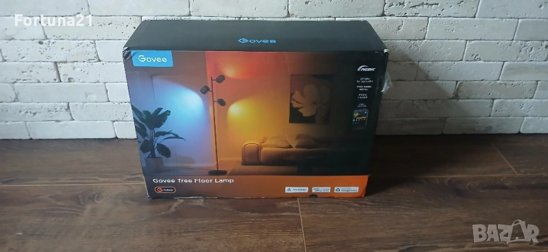 Govee Tree Floor Lamp - лампа за вкъщи. , нова, снимка 1