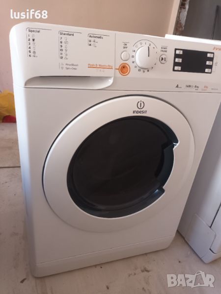 Пералня със сушилня Indesit INNEX, Пране 8 кг, Сушене 6 кг, снимка 1