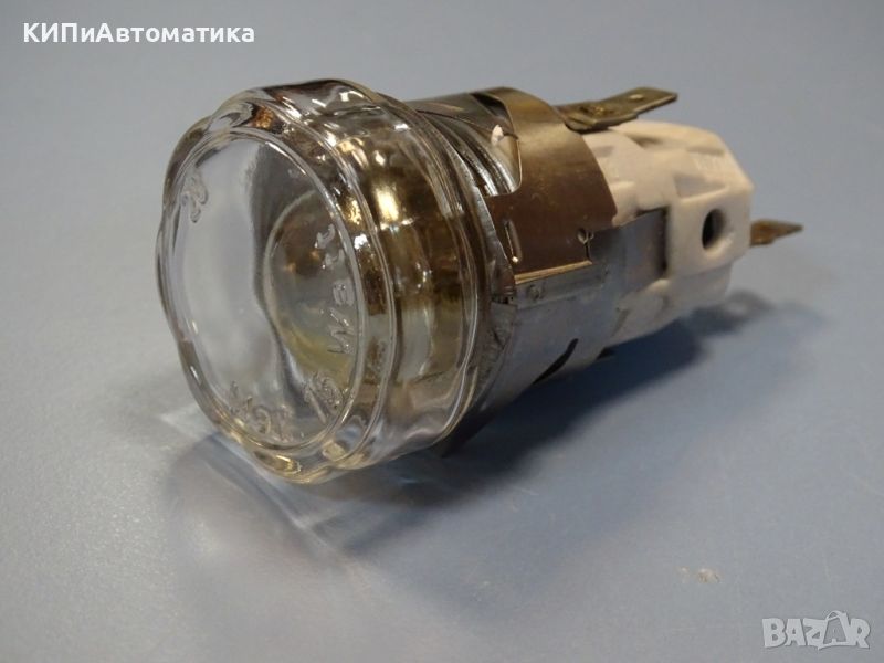 термоустойчива лампа с керамичен цокъл BJB 77222 Holder lamp 250V 25W, снимка 1