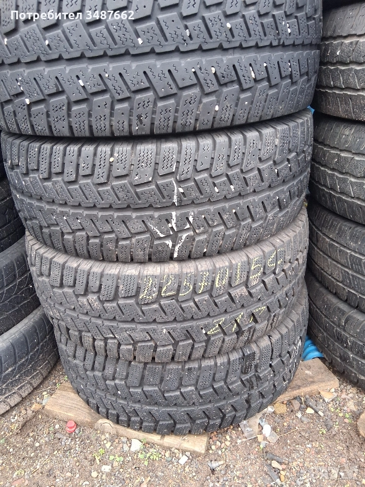 225 70 15С за БУС GENERAL 4броя зимни дот 2021г , снимка 1